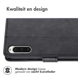 iMoshion Luxe Bookcase Sony Xperia 10 V - Zwart