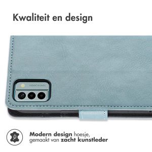 iMoshion Luxe Bookcase Nokia G22 - Lichtblauw