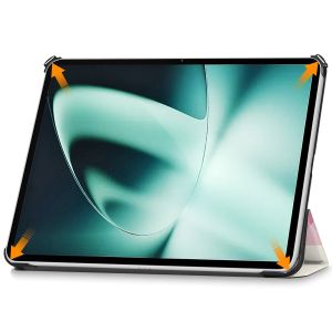 iMoshion Design Trifold Bookcase OnePlus Pad - Kleurtjes