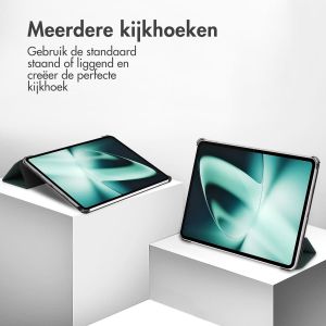 iMoshion Trifold Bookcase OnePlus Pad - Donkergroen