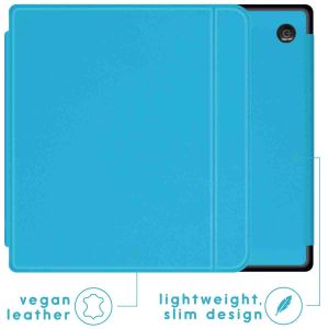 iMoshion Slim Hard Case Sleepcover met stand Kobo Sage / Tolino Epos 3 - Lichtblauw