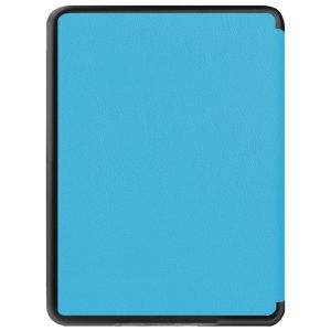 iMoshion Slim Hard Case Sleepcover Amazon Kindle (2022) 11th gen - Lichtblauw
