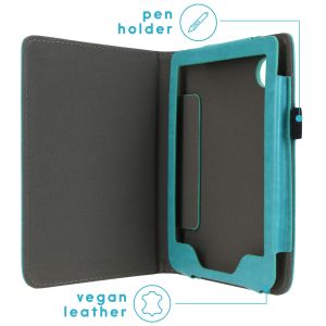 iMoshion Vegan Leather Bookcase Tolino Shine 4 - Lichtblauw