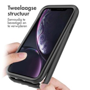 iMoshion 360° Full Protective Case iPhone Xr - Zwart