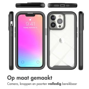 iMoshion 360° Full Protective Case iPhone 13 Pro - Zwart