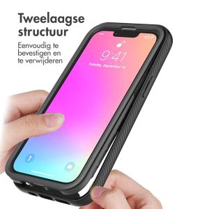 iMoshion 360° Full Protective Case iPhone 13 Pro - Zwart