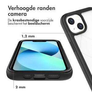 iMoshion 360° Full Protective Case iPhone 14 - Zwart