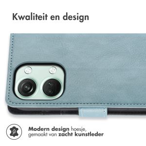 iMoshion Luxe Bookcase OnePlus Nord 3 - Lichtblauw