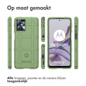 iMoshion Rugged Shield Backcover Motorola Moto G13 - Groen