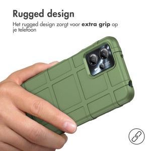 iMoshion Rugged Shield Backcover Motorola Moto G13 - Groen