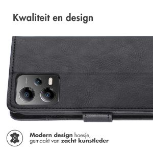 iMoshion Luxe Bookcase Xiaomi Poco X5 5G - Zwart