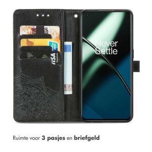 iMoshion Mandala Bookcase OnePlus 11 - Zwart
