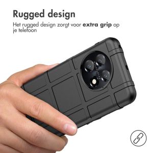 iMoshion Rugged Shield Backcover OnePlus 11 - Zwart