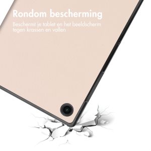 iMoshion Trifold Bookcase Samsung Galaxy Tab A8 - Beige