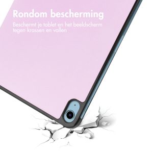 iMoshion Trifold Bookcase iPad 10 (2022) 10.9 inch - Roze