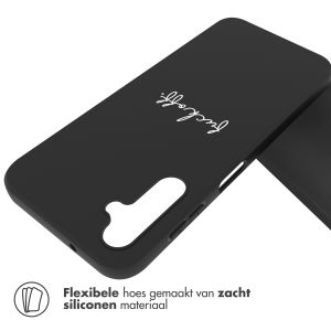 iMoshion Design hoesje Samsung Galaxy A14 (5G/4G) - Fuck Off - Zwart