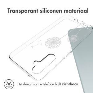 iMoshion Design hoesje Samsung Galaxy A54 (5G) - Paardenbloem - Wit