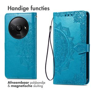 iMoshion Mandala Bookcase Xiaomi Redmi A3 - Turquoise