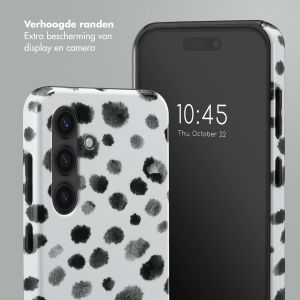 Selencia Vivid Backcover Samsung Galaxy S24  - Trendy Leopard
