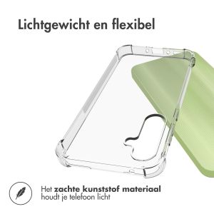 iMoshion Shockproof Case Samsung Galaxy A35 - Transparant
