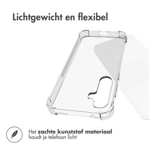 iMoshion Shockproof Case Samsung Galaxy A55 - Transparant