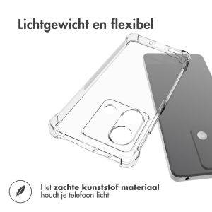 iMoshion Shockproof Case Xiaomi Redmi Note 13 (5G) - Transparant