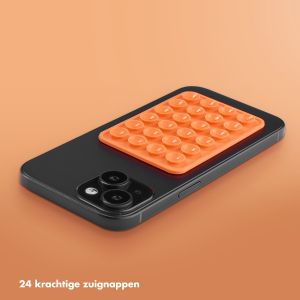 Selencia 2-Pack Telefoonhouder Zuignap - Oranje