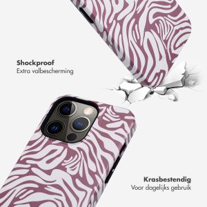 Selencia Vivid Backcover iPhone 13 Pro - Trippy Swirl Dark Rose