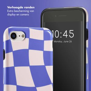 Selencia Vivid Backcover iPhone SE (2022 / 2020) / 8 / 7 / 6(s) - Groovy Sapphire Blue