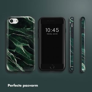 Selencia Vivid Backcover iPhone SE (2022 / 2020) / 8 / 7 / 6(s) - Chic Marble Quartz