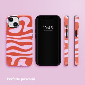 Selencia Vivid Backcover iPhone 14 - Dream Swirl Pink