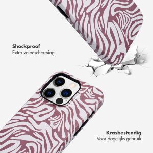 Selencia Vivid Backcover iPhone 14 Pro - Trippy Swirl Dark Rose
