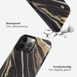 Selencia Vivid Backcover iPhone 14 Pro Max - Chic Marble