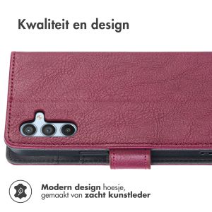 iMoshion Luxe Bookcase Samsung Galaxy A54 (5G) - Bordeaux