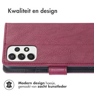 iMoshion Luxe Bookcase Samsung Galaxy A53 - Bordeaux
