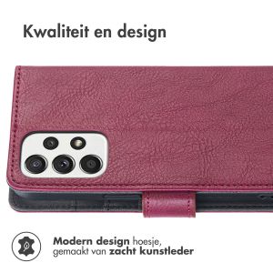 iMoshion Luxe Bookcase Samsung Galaxy A33 - Bordeaux