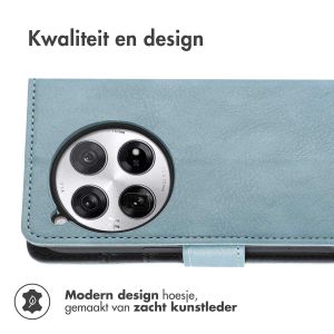 iMoshion Luxe Bookcase OnePlus 12 - Lichtblauw