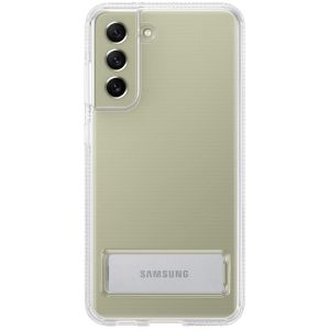 Samsung Originele Clear Standing Backcover Galaxy S21 FE - Transparant