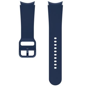 Samsung Originele Sport Band M/L Galaxy Watch / Watch 3 / Watch 4 / Active 2: 40-41-42-44mm - Blauw