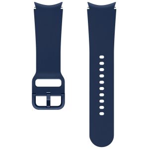 Samsung Originele Sport Band S/M Galaxy Watch / Watch 3 / Watch 4 / Active 2: 40-41-42-44mm - Blauw