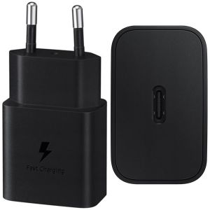 Draad Visa Gastvrijheid Samsung Originele Power Adapter - Oplader - USB-C aansluiting - Fast Charge  - 15 Watt - Zwart | Smartphonehoesjes.nl