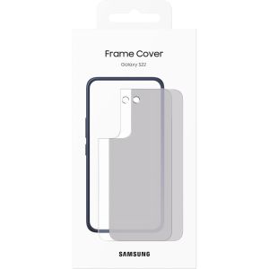 Samsung Originele Frame Cover Galaxy S22 - Navy