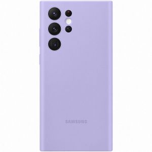 Samsung Originele Silicone Backcover Galaxy S22 Ultra - Lavender