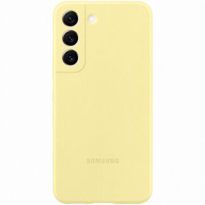 Samsung Originele Silicone Backcover Galaxy S22 - Yellow