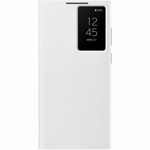 Samsung Originele Clear View Bookcase Galaxy S22 Ultra - White