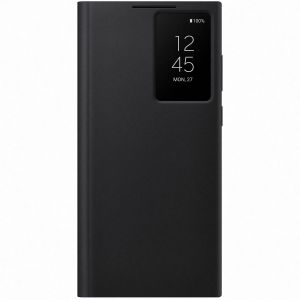 Samsung Originele Clear View Bookcase Galaxy S22 Ultra - Black