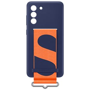 Samsung Originele Silicone Cover Strap Galaxy S21 FE - Navy