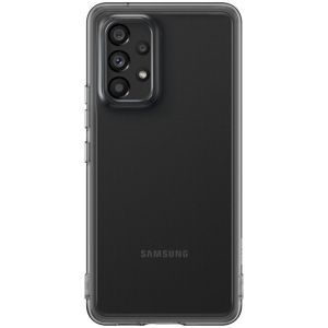 Samsung Originele Silicone Clear Cover Galaxy A53 - Zwart