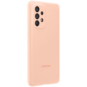 Samsung Originele Silicone Backcover Galaxy A53 - Oranje