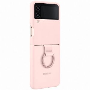 Samsung Originele Silicone Cover Ring Galaxy Z Flip 4 - Pink